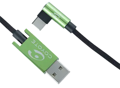 Gebogen USB-USBC-kabel